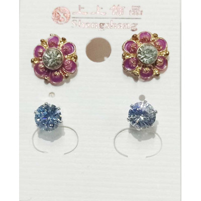 AS2146 - Anting-Anting 1 Set Flower Purple 